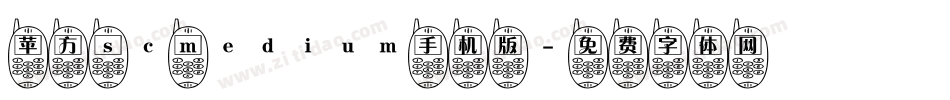 苹方 sc medium手机版字体转换